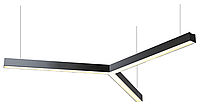 LED светильник фигурный VERONA -Y 600*600*1200мм 72Вт 6200К(холодный белый свет) чёрный корпус