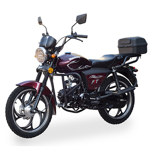 Мопед Musstang Alfa MT125-8 FiT Мустанг альфа фіт Бордовий