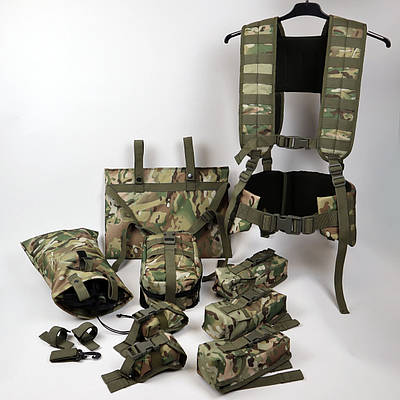 РПС Комплект 11 підсумків АК Ремінно-плечова система з 11 підсумками Мультикам