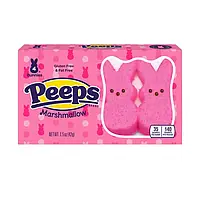 Розовые зайчики с маршмеллоу Peeps Pink Bunnies 42g