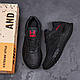 Чоловічі шкіряні кросівки Under Armour Black, шкіряні чоловічі кеди чорні повсякденні, Чоловіче взуття, фото 9