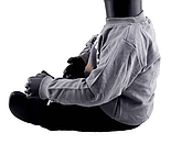 Дитячий спортивний костюм 9, 12 місяців Туреччина теплий на байці для хлопчиків сірий (КД46), фото 2