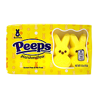 Жовті зайчики маршмелоу Peeps Yellow Bunnies 42g