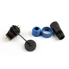 Водонепроникний роз'єм SP-20 4pin IP68, фото 3