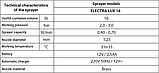 Професійний обприскувач Electra Lux 16 Li-Ion, фото 4