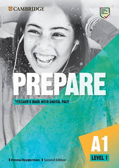 Prepare! Updated Edition Level 1 Teacher's Book with Digital Pack