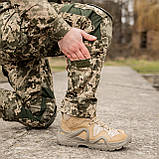 Штани тактичні з наколінниками 12 кишень GRIFON Tornado піксель ЗСУ (ММ-14) ріп-стоп (літні), фото 6