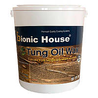 Тунговое масло с карноубским воском Hard Tung Oil Bionic-House 0,25 л разные цвета черный
