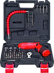 Викрутка акумуляторна поворотна (кейс) MPT. Арт.: MCSD4006.3