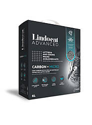 Lindocat Active Plus Carbon (box) Комкующийся бентонітовий наповнювач з вугільними гранулами 6 л