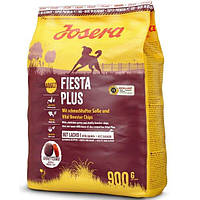 Сухой корм Josera Adult Fiesta Plus для взрослых привередливых собак, с дополнительными крокетами, 0,9 кг