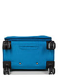 Валіза середня M тканина бірюза 67х41х27(+5)см/83л/3.2кг/Snowbal 87303, фото 7