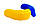 Капа боксерська PowerPlay 3311 SR Синьо-Жовта, фото 3