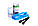 Скакалка PowerPlay 4201 синя, фото 2