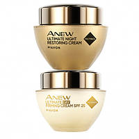 Набір AVON денний та нічний крем Anew для шкіри 45+