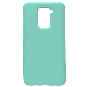 Чохол Full Silicone Case для Xiaomi Redmi Note 9 / Redmi 10X 4G Turquoise