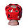 Боксерський шолом тренувальний PowerPlay 3043 Червоний XS, фото 5
