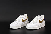 Женские кроссовки Nike Air Force 1 Low Retro Ivory Snake AO1635-100