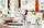 Свічка столова циліндр Bispol sw60/120-090 Білий, фото 5