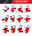 Бинти для боксу PowerPlay 3046 Червоні (3м), фото 7