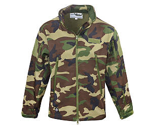 Тактична куртка розмір 2XL  Mac Allister Softshell Jacket TacOp Woodland CI-1264 / військова куртка вудланд