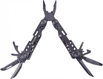 Мультитул Active Tactic II Tool (9в1, 102мм, 276г, з чохлом, чорний)