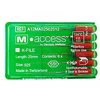 K-FILE M-ACCESS 25мм №25 К файлы ручной файл Dentsply Mailefer