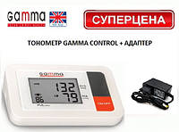 Тонометр автоматический Gamma Control + адаптер Автоматический тонометр с адаптером Гамма контроль