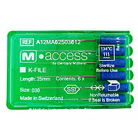 K-FILE M-ACCESS 25мм №30 К файлы ручной файл Dentsply Mailefer