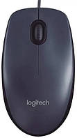 Мышь Logitech M90 Dark (910-001793) темно-серая