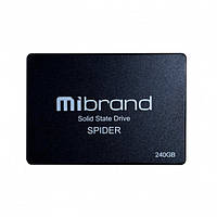 SSD накопитель Mibrand Spider 240Gb SATA3 2.5" 3D TLC (MI2.5SSD/SP240GBST) (код 1417272)