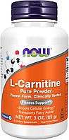 Жиросжигатель NOW Foods L-Carnitine Pure Powder 85 г (4384304399)