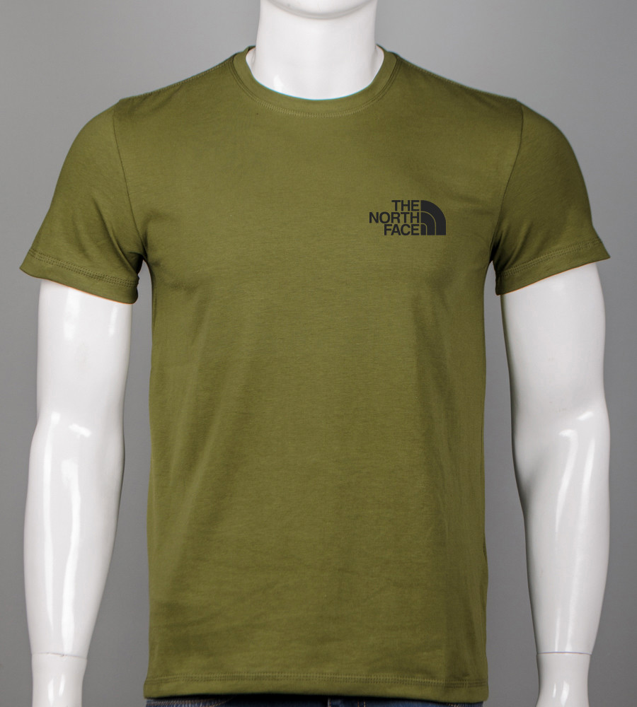 Футболка чоловіча The North Face 2305м (Уп.4шт M-XXL), Хакі