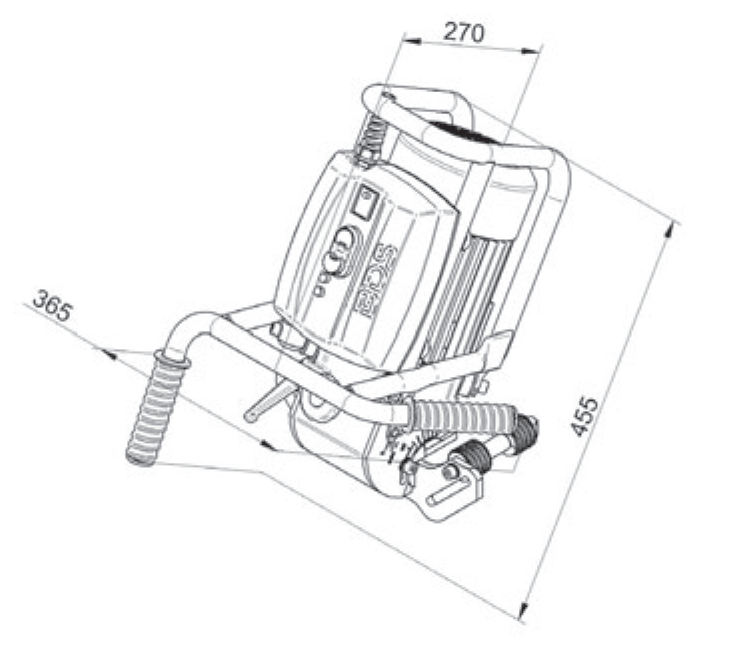 Фрезерный агрегат для снятия фаски SKF 25 - фото 2 - id-p525121864