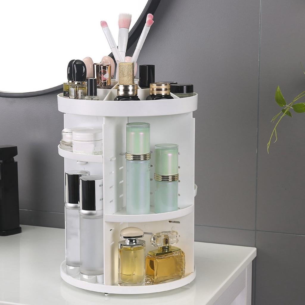 Купить Органайзер для косметики 360° Rotation Cosmetic Organizer Белый ...