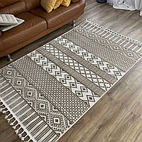 Килим в скандинавському стилі 05048A бежевий