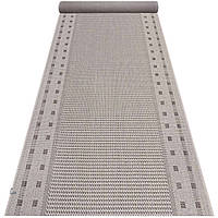 Ширина 100 см Дорожка на резиновой основе, бежевая. Flex 1963/19 Karat Carpet.