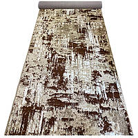 100 cм Ковровая дорожка Rio carpets 0297B Светло-коричневый цвет.