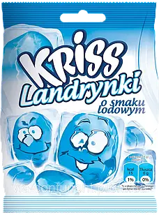 Льодяники Kriss зі смаком ментолу, 70 г (Польща), ментолові цукерки