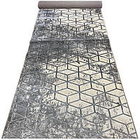 98 см Ковровая дорожка Moda 5503 L.Blue/D.Grey Su Carpet Tekstil San. Ve Tic. Ltd Gaziantep