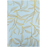 Тетрадь А4 твердая обложка 96 листов Axent Waves 8422-560-A голубая Канцелярская книга