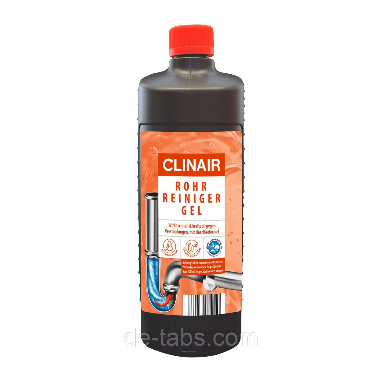 Clinair гель для прочищення труб 1л