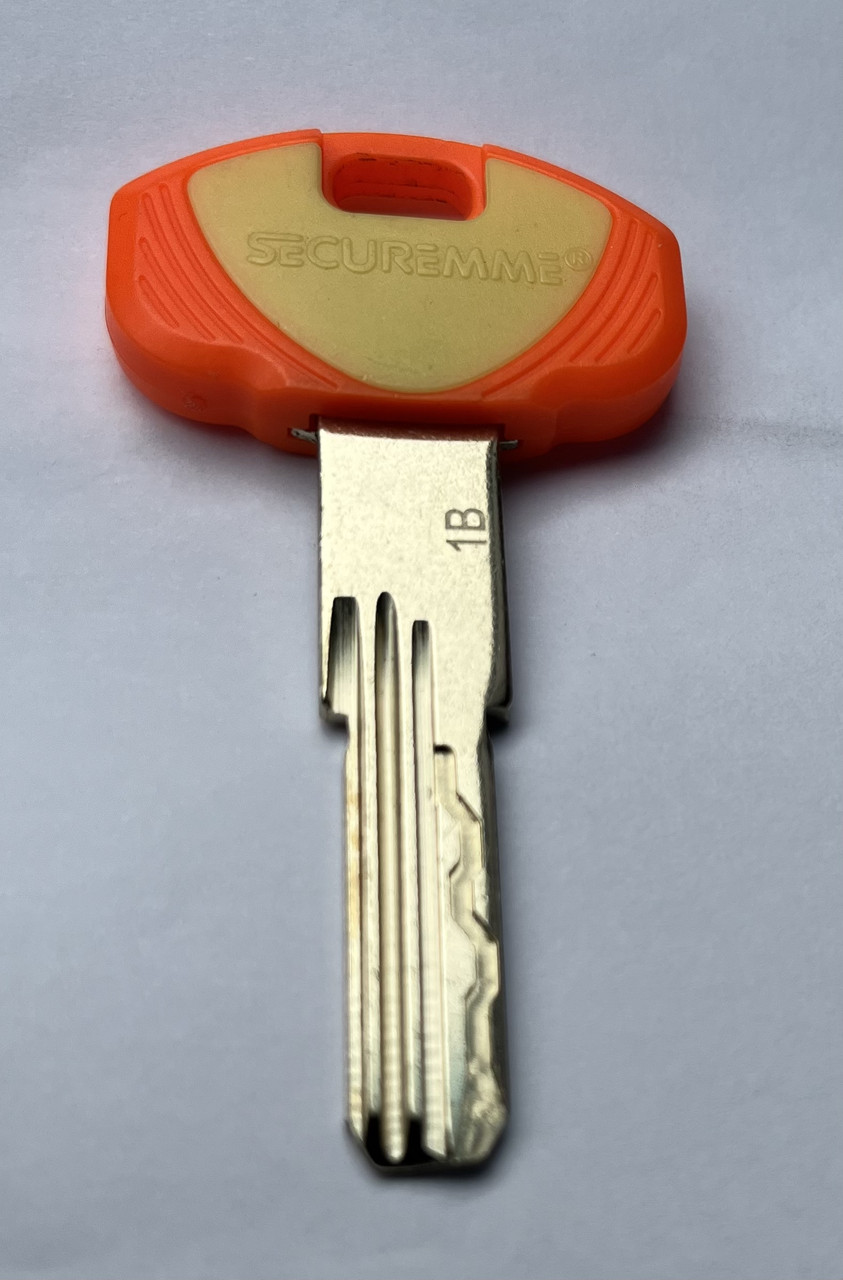 Заготівля ключа K64 Securemme K64 OС64XNISBO1B нержавіюча сталь (55107)