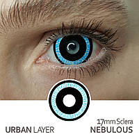 Кольорові контактні лінзи Urban Layer 17mm Sclera Nebulous