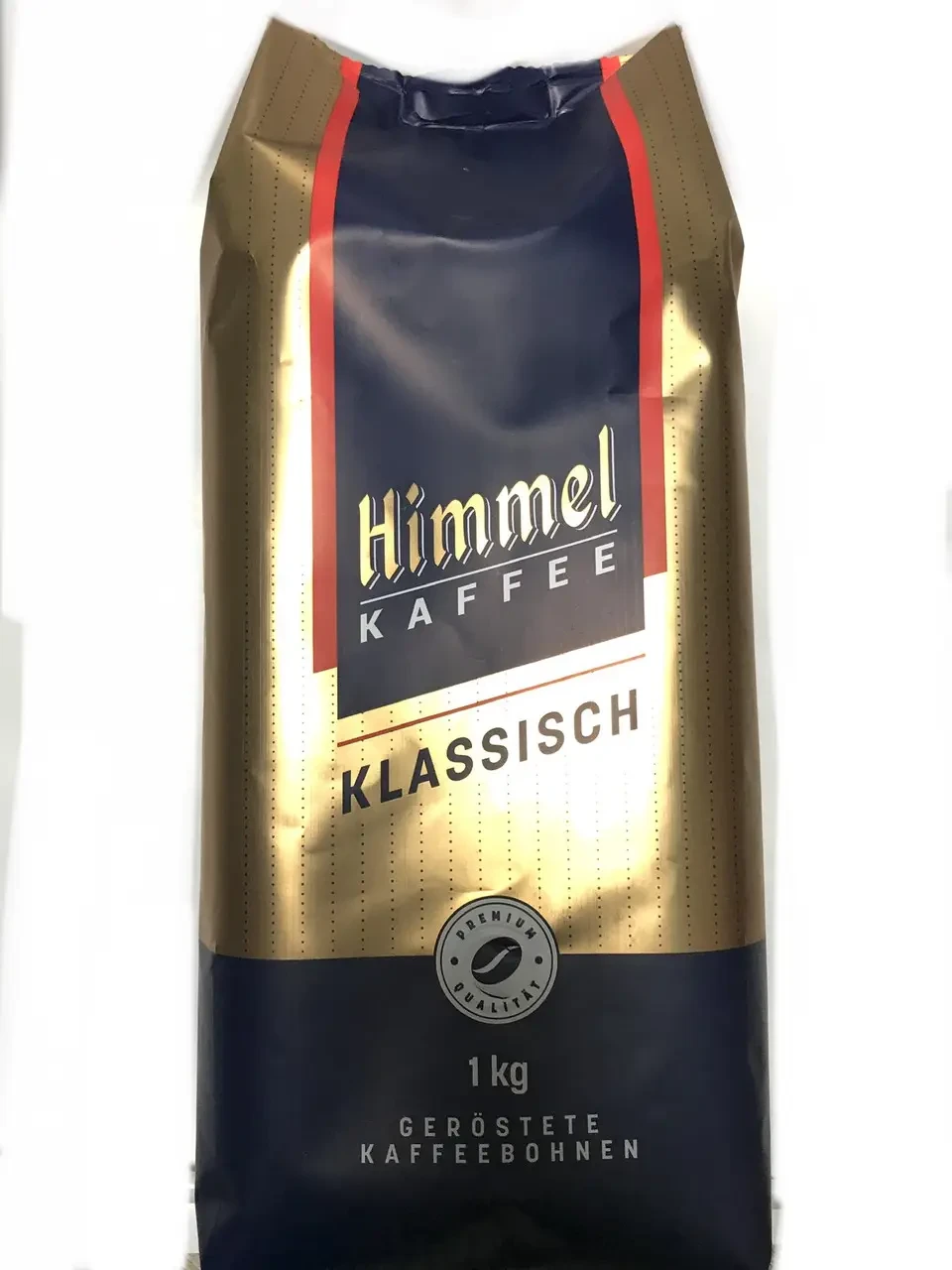 Кава в зернах Himmel Klassisch, 1 кг, Німеччина, купаж зерен кави робусти й арабіки середнього обсмажування, фото 1