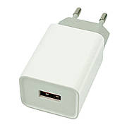 Зарядний пристрій (зарядка) для телефону Mibrand MI-206Q USB 18 W Білий (MIWC/206QUW)