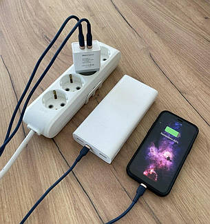 Зарядний пристрій (зарядка) для телефону Mibrand MI-02 2 х USB Білий (MIWC/02UW), фото 3