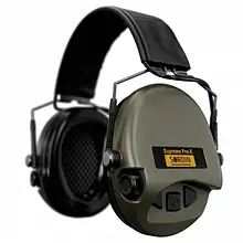 Активні навушники Sordin Supreme Pro X Slim Green (сумісні з ARC Rail )