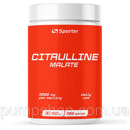 Цитрулін Sporter Citrulline Malate 300 г, фото 2