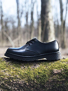 Женские туфли Dr. Martens 1461 Mono Black (чёрные